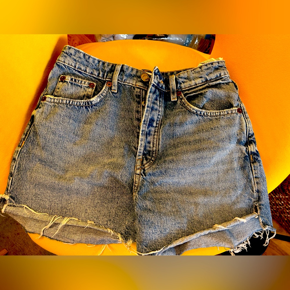 Zara denim shorts